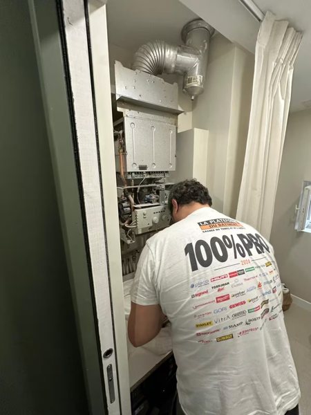 Intervention sur une chaudière
